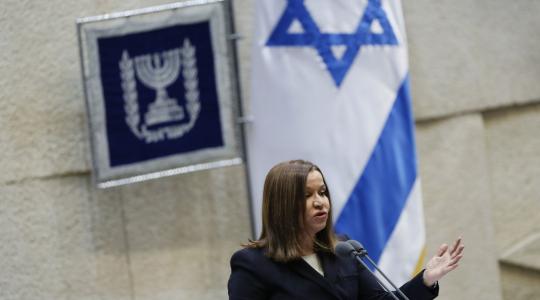 Leader-of-the-opposition-Shelly-Yachimovich-addresses-the-Israeli-parliament