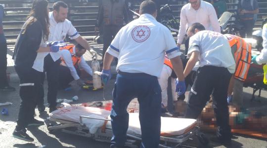 اصابة مواطن بتل أبيب برصاص شرطة الاحتلال