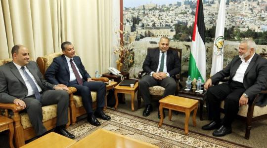 حماس و الوفد الأمني المصري