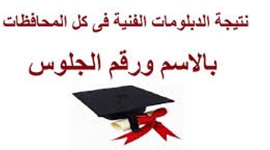 نتيجة الدور الثانى الدبلومات الفنية ٢٠١٩ البوابة الحكومة المصرية