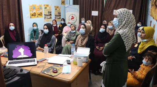 هيئة المستقبل بغزة تنفذ عرض "فيلم سرد"