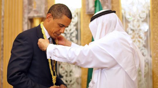 أوباما والعاهل السعودي