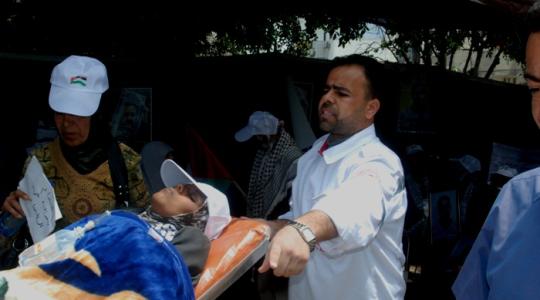 نقل متضامنة إلى مستشفي الشفاء بغزة