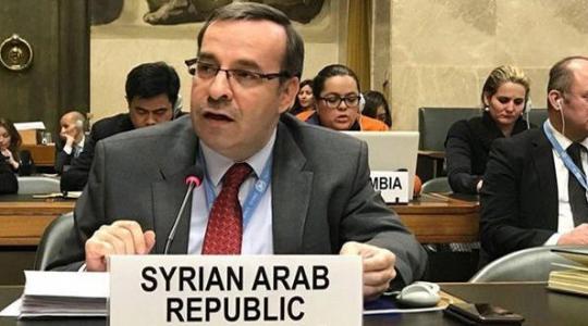 مندوب سوريا في مجلس حقوق الانسان