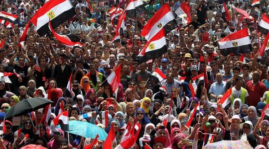 انصار الرئيس المعزول محمد مرسي