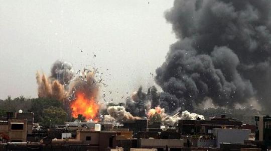 انفجار داخلية ليبيا