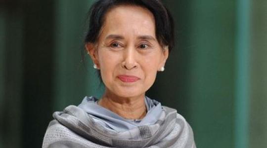 زعيمة ميانمار أونج سان سو 