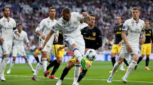 مشاهدة مباراة أتلتيكو مدريد وريال مدريد بث مباشر في التشكيل المتوقع