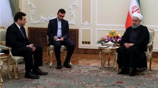 الرئيس الايراني حسن روحاني