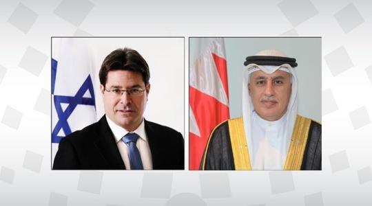 وزير الصناعة والتجارة زايد الزياني ووزير التعاون الإقليمي في حكومة الاحتلال اوفير اكونيس