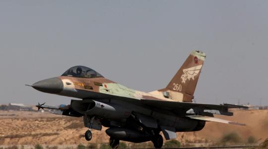 طائرات أف 16 الاسرائيلية
