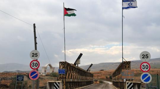 حدود الاردن مع فلسطين المحتلة
