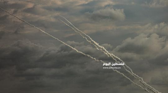 صاروخ من غزة