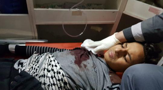 إصابة فتى برصاص الاحتلال شرق غزة