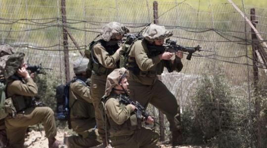 جيش الاحتلال الاسرائيلي على حدود غزة
