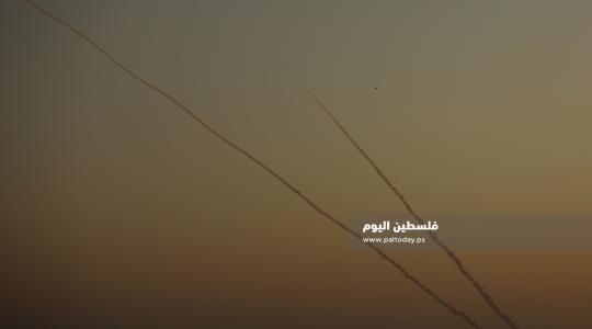 اطلاق صاروخ من غزة اليوم ابريل 2022