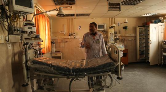 مستشفى الشهيد محمد الدرة ‫_أزمة الوقود فى المشفى _ انقطاع الكهرباء ‫(39846406)‬ ‫‬.JPG
