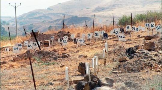 مقابر "الارقام" الاسرائيلية