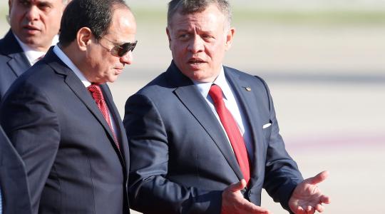 الملك الأردني عبد الله الثاني والرئيس المصري عبد الفتاح السيسي.JPG