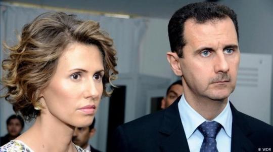بشار الأسد وزوجها