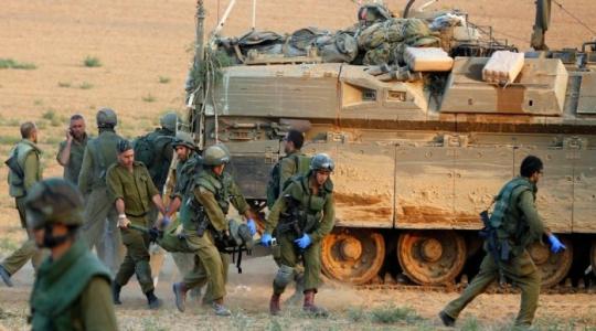 اصابات في صفوف جيش الاحتلال الاسرائيلي