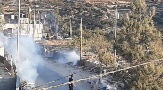 إصابات في مواجهات اندلعت مع قوات الاحتلال في كفر قدوم