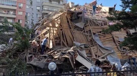 زلزال ازمير التركية