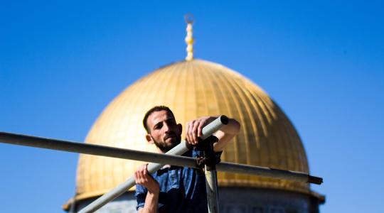 مظلات الأقصى "ارشيفية"