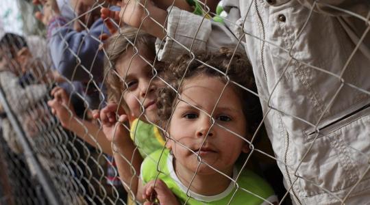 صورة لأطفال من غزة