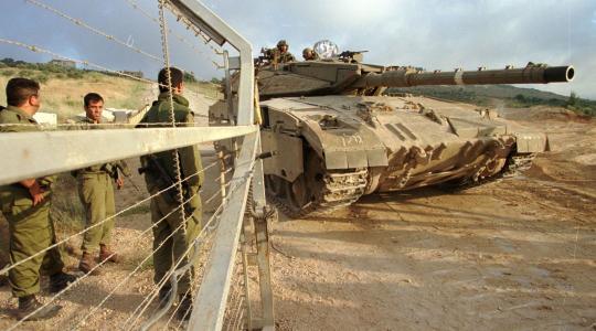 دبابة اسرائيلية (ارشيف)