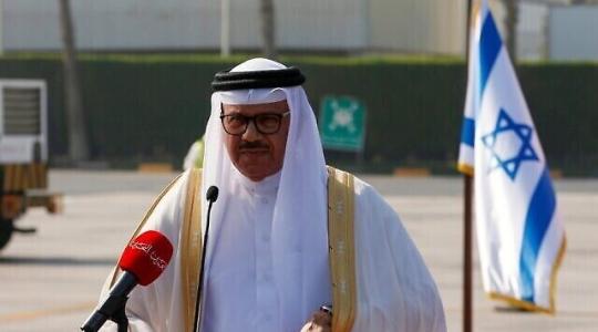 وزير الخارجية البحريني عبد اللطيف الزياني لإ