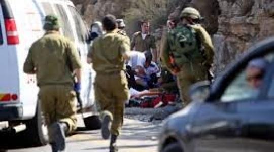 اصابة مجندة في حادث سير جنوب فلسطين
