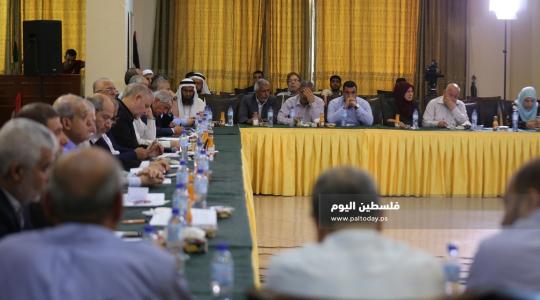 الفصائل الفلسطينية تعقد لقاء وطنياً بعنوان موحدون في مواجهة قرار الضم والصفقة (6).JPG