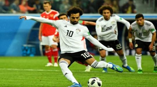 محمد صلاح نجم المنتخب المصري