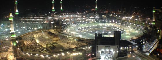 بالصور:السعودية - الحرم المكي مساء أمس تصوير: حذيفة سرور