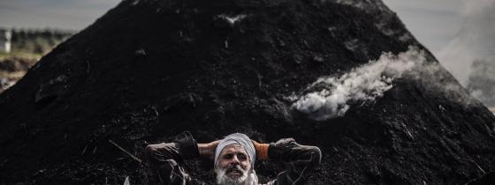 'قصة مصورة ' آخر صانعي الفحم في غزة