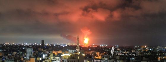 ' محدث ' بالصور تغطية للأحداث من جنوب قطاع غزة