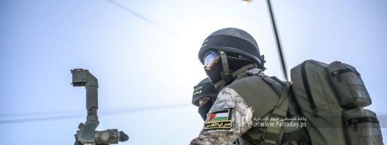بالصور:عرض عسكري لـ"سرايا القدس احتفالاً بانتصار المقاومة في معركة "سيف القدس" برفح جنوب قطاع غزة