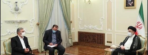 بالصور:الرئيس الايراني ابراهيم رئيسي يستقبل امين عام الجهاد الاسلامي القائد زياد النخالة في طهران