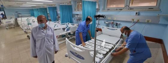 بالصور:د. العقاد: نجهز لافتتاح قسم جديد للعناية المكثفة لارتفاع الاصابات الخطيرة في الاوروبي