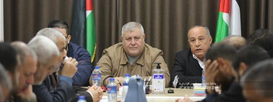 بالصور : اجتماع الفصائل بمكتب الجهاد الاسلامي في غزة لبحث خطوات الرد على لقاء عباس غانتس