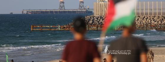 صور: فصائل العمل الوطني والإسلامي تنظم فعالية بحرية شمال غزة نصرةً للقدس والضفة ودعماً للأسرى في سجون الاحتلال