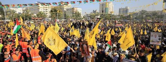 بالصور: مهرجان ذكرى انطلاقة حركة فتح الـ58 في غزة