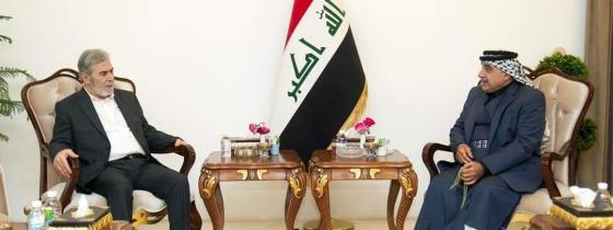 بالصور:  لقاءات وفد حركة الجهاد الإسلامي في فلسطين برئاسة الأمين العام القائد المجاهد زياد النخالة في العراق
