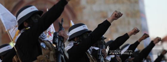 بالصور: تشكيلات سرايا القدس في عرض مهيب خلال مهرجان الانطلاقة الجهادية 36