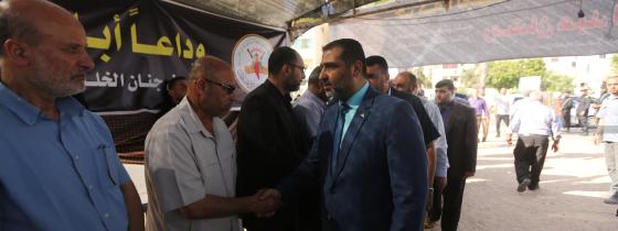 فصائل وشخصيات وطنية تقدم واجب العزاء بوفاة الراحل القائد د. رمضان شلّح.