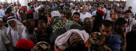 بالصور: سرايا القدس تودع شهيد الإعداد "صالح الأسطل " فى خانيونس