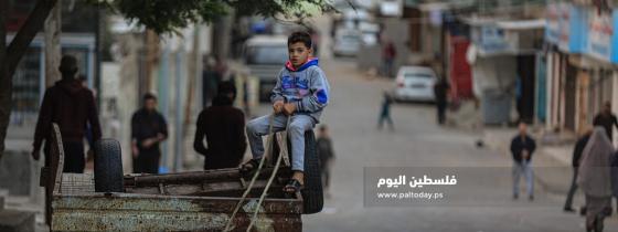 معاناة أطفال مخيمات غزة واقع صعب وطفولة مسلوبة