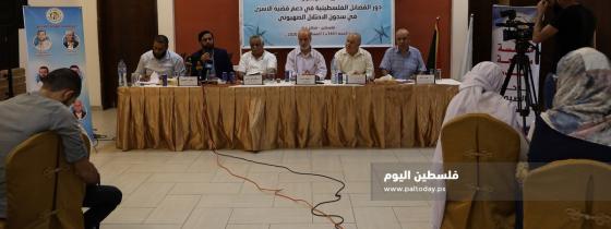مهجة القدس بغزة تنظم ورشة عمل بعنوان دور  الفصائل في دعم  الأسرى فى سجون الاحتلال