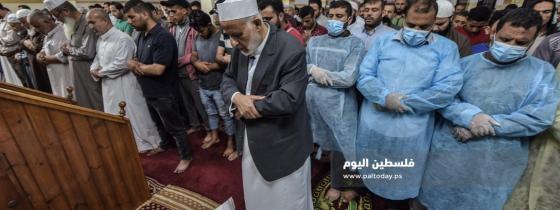 وداع شهيد مسيرة العودة " رامي الغلبان " في مدينة خانيونس